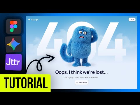 Design This Animated Website Using Figma and AI!