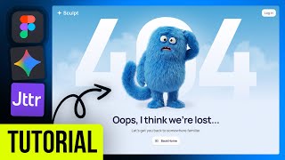 Design This Animated Website Using Figma and AI!