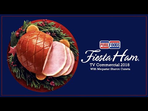 Purefoods Fiesta Ham TVC 2018-2019 With Megastar Sharon Cuneta-Pangilinan