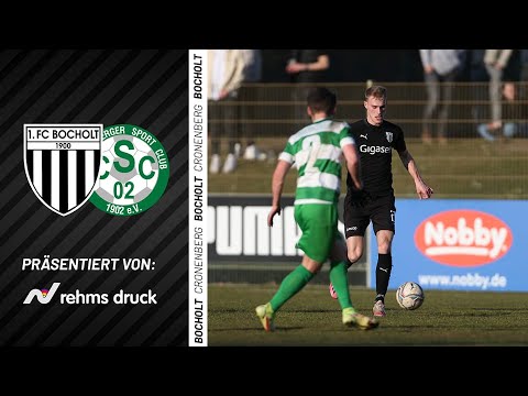 21. Spieltag: 1. FC Bocholt - Cronenberger SC 5:0 (4:0)