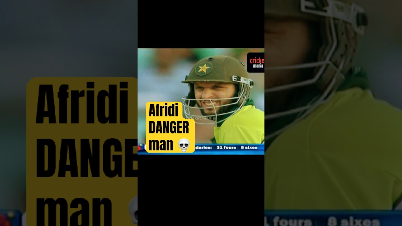 A Day South Africa Won't Forget Shahid Afridi