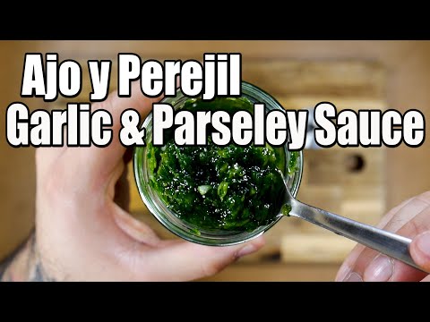Como hacer Picada de Ajo y Perejil y Cebolla Caramelizada