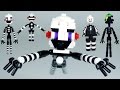 How To Build LEGO FNAF Puppet Marionette Phantom Puppet