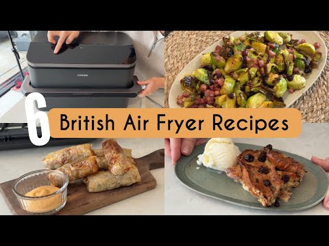 6 BRITISH AIR FRYER RECIPES WITH A TWIST -MADE EASY WITH COSORI TWINFRY | Kerry Whelpdale