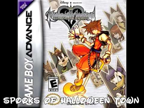 Kingdom Hearts Chain of Memories (GBA) CD 1 Track 20- Spooks of Halloween Town