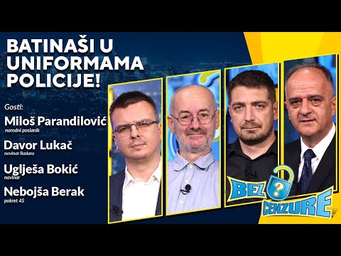 BEZ CENZURE | Batinaši u uniformama policije!