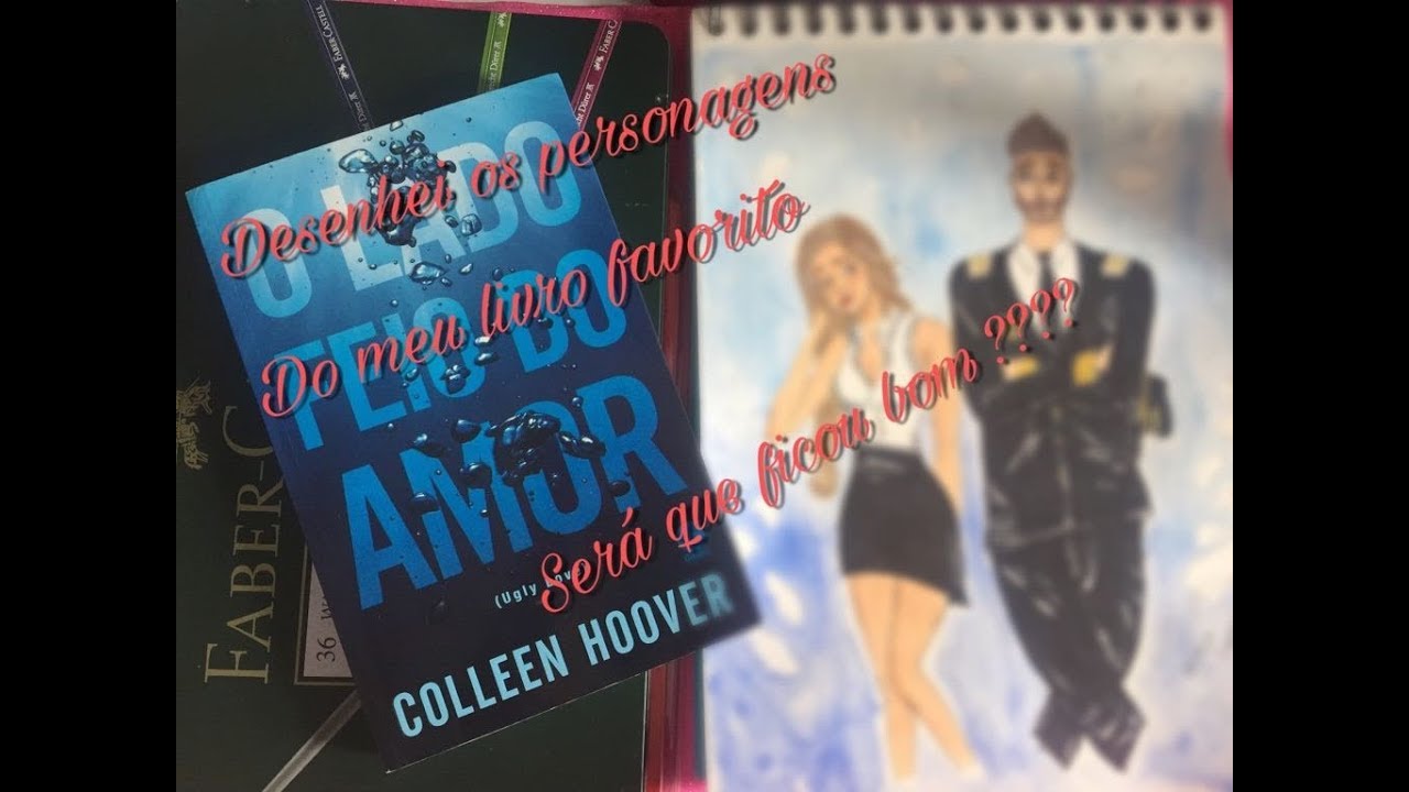 DESENHEI OS PERSONAGENS DO MEU LIVRO FAVORITO !!!! O LADO FEIO DO AMOR, TATE E MILES s2