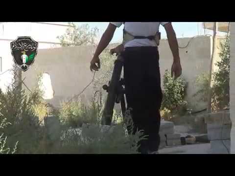 استهداف  قوات النظام بقذائف الهاون من قبل لواء درع الإسلام في دير سلمان في محافظة ريف دمشق