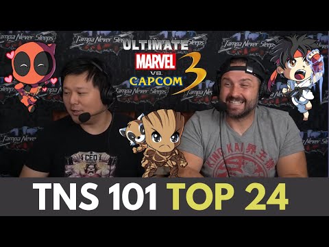 TNS UMVC3 #101 Tournament TOP 24 (Doctor Strange, Rocket Raccoon, Haggar, Deadpool, Ryu)