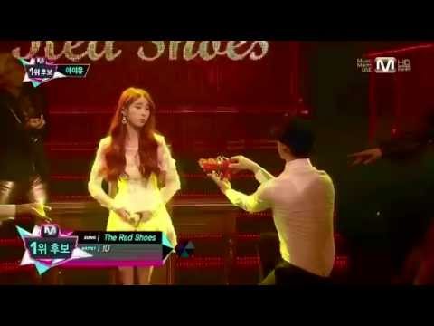 131017 M! Countdown - IU - The Red Shoes