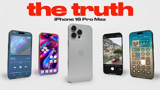 iPhone 16 Pro Max - My Long Term Experience