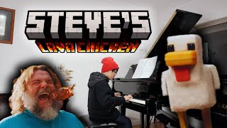 Super Spicy Piano Cover | Steve's Lava Chicken - A Minecraft Movie (Aiden)