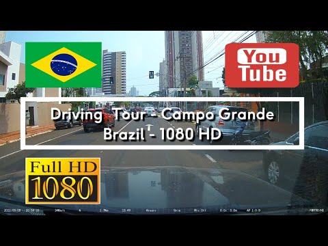 🇧🇷 Driving Tour | Campo Grande | Brazil - 1080HD