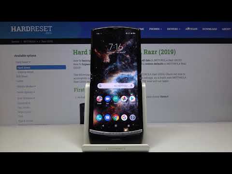 How to Enable Battery Percentage in Motorola Razr (2019) - Check Battery Level