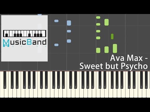 Ava Max - Sweet but Psycho - Piano Tutorial [HQ] Synthesia