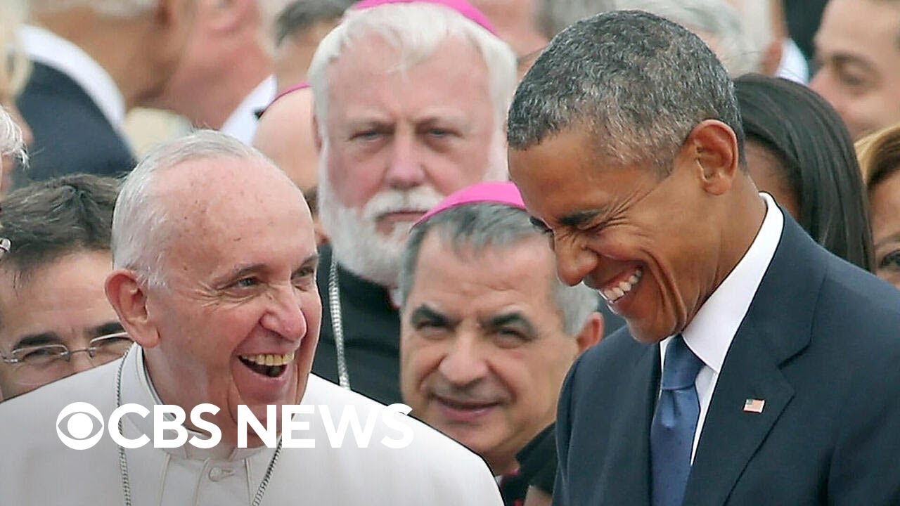 From the archives: Pope Francis and President Barack Obama speak at White House