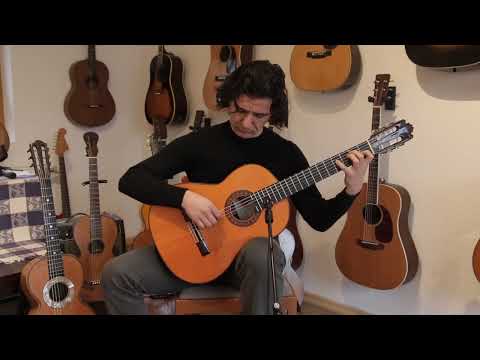 Ricardo Sanchis Carpio 1980 - fantastic classical guitar with inspiring Spanish lightness - check video image 13