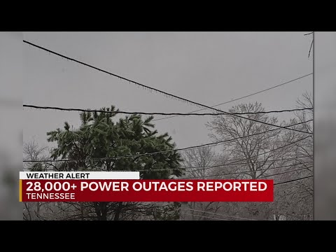 Thousands without power across Middle Tennessee