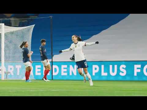 Alex Morgan goal Vs. France 2021