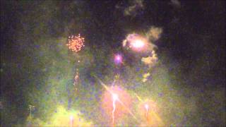 preview picture of video 'Peabody Fourth of July Fireworks 2014'