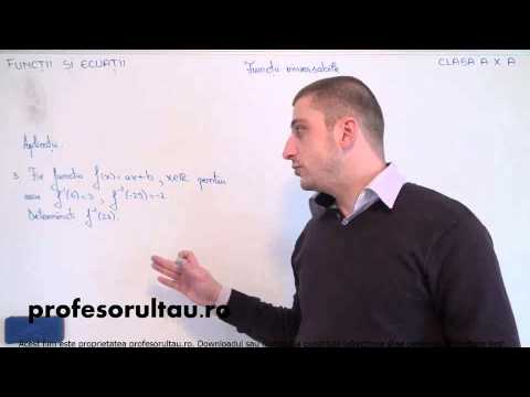 16   cls10   Functii si ecuatii   functii inversabile   aplicatii   partea 3 - profesorultau.ro