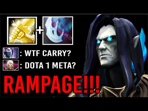 DOTA 1 CARRY HERO IS BACK! Rampage Can't Kill Most Annoying Curse 7.26 Abaddon Counter TA Dota 2