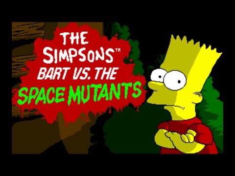 The Simpsons: Bart vs. the Space Mutants - Intro/Opening (Roland MT-32) MS-DOS Game
