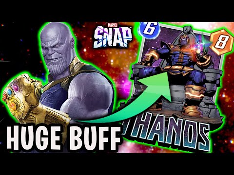MASSIVE Thanos BUFF Coming to MARVEL SNAP! FINALLY!