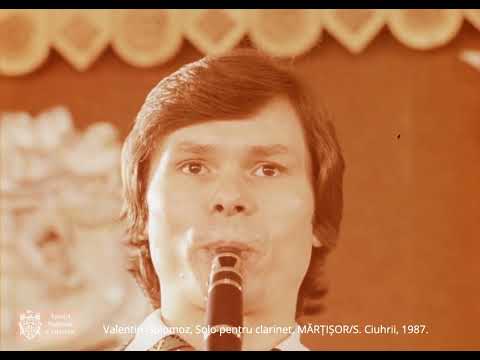 Valentin Golomoz, Solo la clarinet, MĂRȚIȘOR/S. Ciuhrii, 1987.