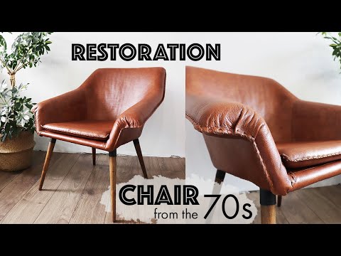 FULL - VERSION РЕСТАВРАЦИЯ КРЕСЛА 70 Х ГОДОВ DIY мебель своими руками СССР