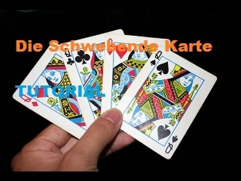 [Zaubertrick] Die Schwebende Karte!! //TUTORIAL //HD