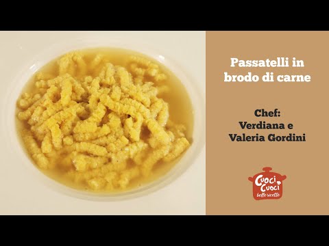 Passatelli in brodo di carne
