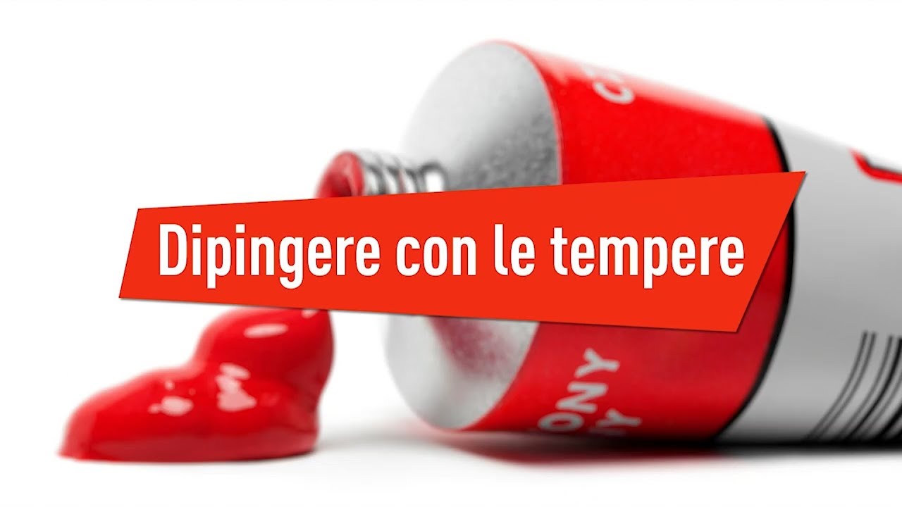 Dipingere con le tempere