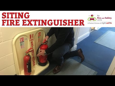 Guide to Siting and Installing Fire Extinguishers