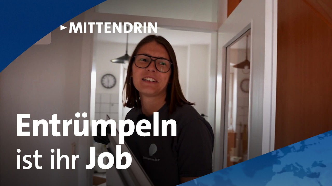 Otterberg (Pflalz): Aufräumen in fremden Leben | tagesthemen mittendrin