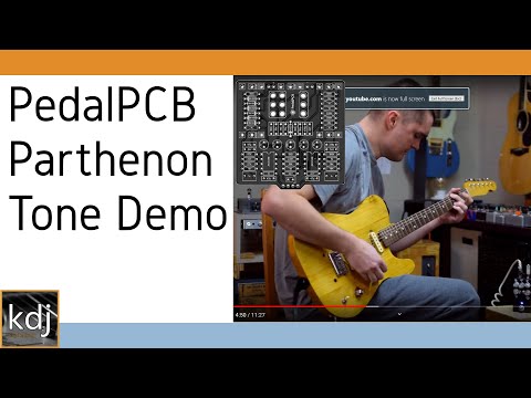 PedalPCB Parthenon Tone Demo - DIY Guitar Pedal PCB Build