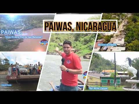 😍#Paiwas el municipio de #DosRíos o #RíodelasBatatas, Nicaragua.