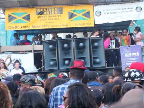 2014 DJ Dr. Flex On Ghetto Force Movement Sound @ Saint Pauls Bristol Carnival UK