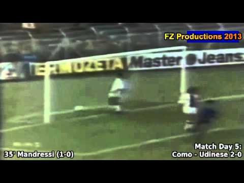 Serie A 1980/1981: Match Day 5 Goals