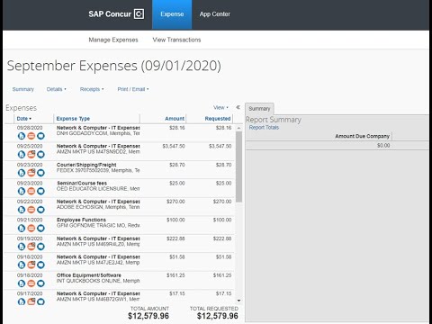 Hlc Concur Tutorial