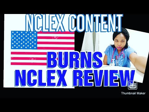 Burns,Nursing management, Treatment,Degrees|pathophysiology|NCLEX Review and content