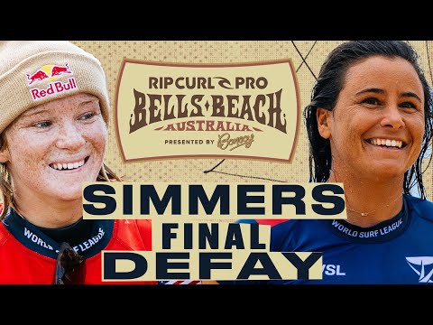 Caitlin Simmers vs Johanne Defay | Rip Curl Pro Bells Beach pres by Bonsoy 2024 - Final Heat Replay
