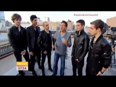 The Wanted interview on Daybreak - 4th May 2012