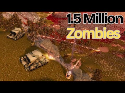 5.000 Modern Soldiers Defend Beach from 1.5 Million Zombie Apocalypse