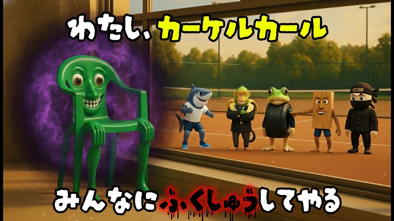 イタリアンブレインロット曲「僕はカーケルカール、みんなに絶対復讐してやる」