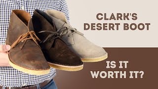 Clarks Desert Boots Review - Is it Worth It Series - Suede vs. Leather Chukka Boots