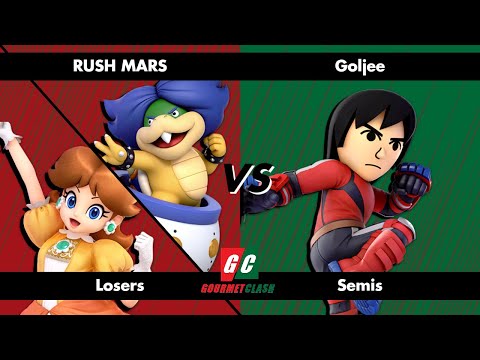 Gourmet Clash #55 - RUSH MARS (Ludwig) vs Goljee (Mii Brawler) - Losers Semis