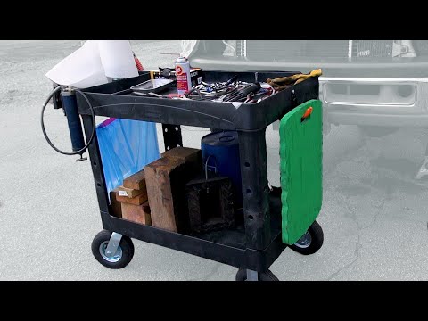 Awesome UTILITY CART | SERVICE CART for Garage