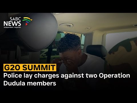 G20 Summit | Police lay charges against two Operation Dudula members