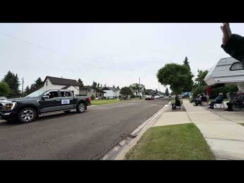 Mr. Pierre Poilievre at Wainwright Stampede parade 2025